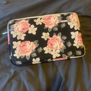 Kayond Floral Laptop Sleeve Case Up to 17”